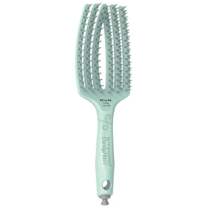 Olivia Garden Curly Hair Dual Bristle Brush Mint