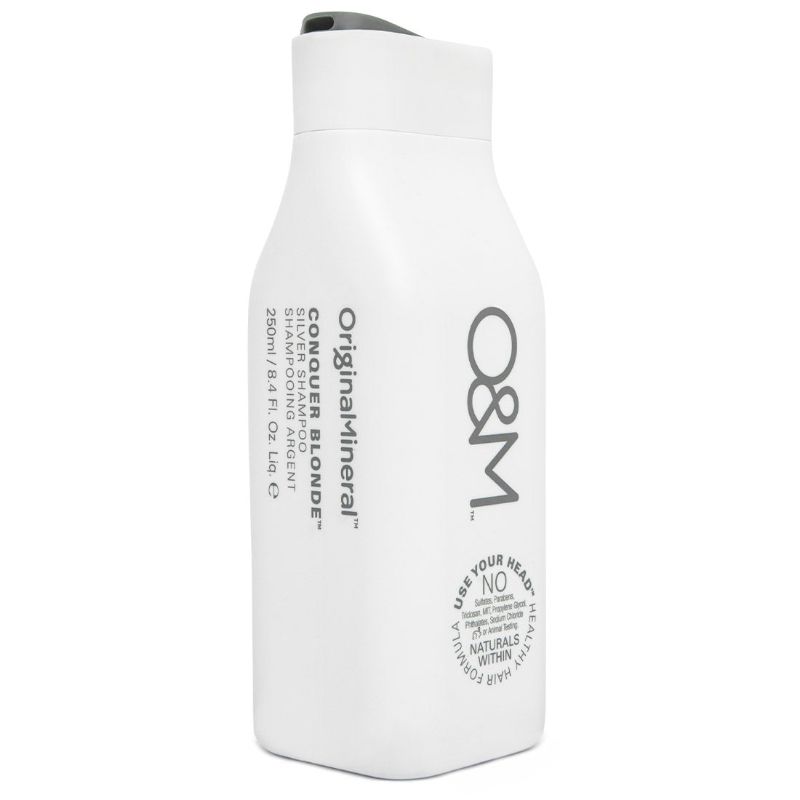 O&M Conquer Blonde Silver Shampoo 250ml