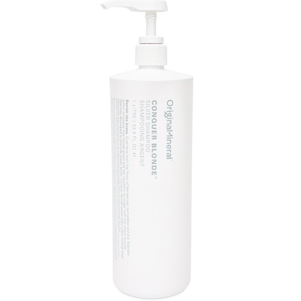 O&M Conquer Blonde Silver Shampoo 1 Litre