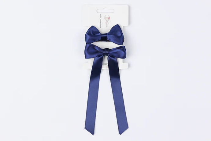 Olivia & Ava Bow Pack Navy