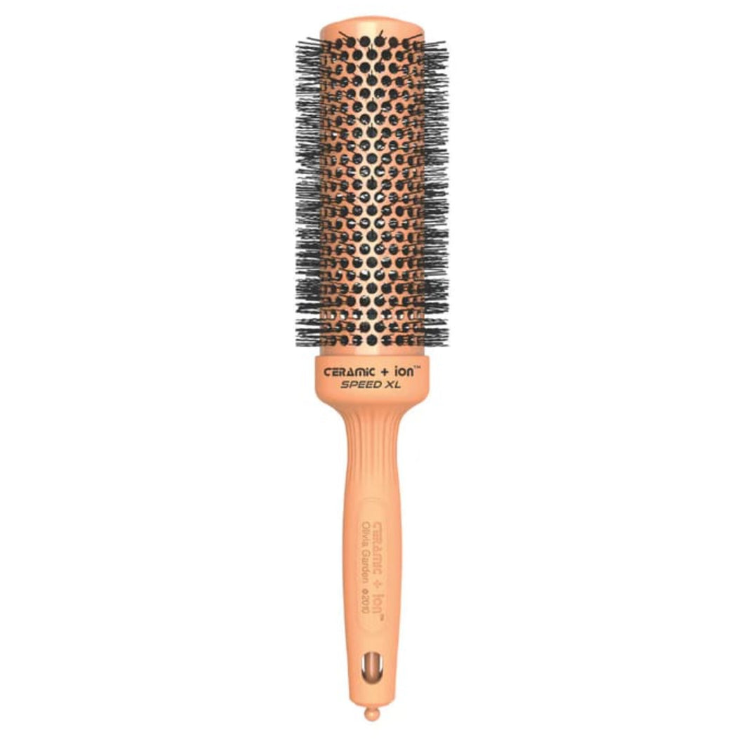 Olivia Garden Blossom Ceramic + Ion Speed XL Brush – Orange 45mm