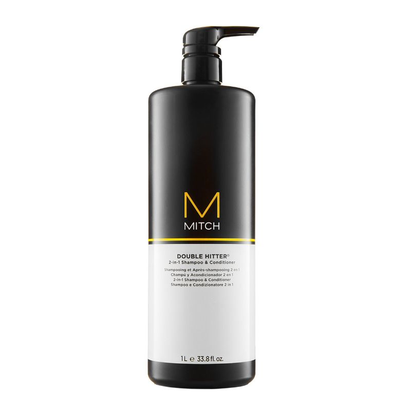 Paul Mitchell Mitch Double Hitter Sulfate Free 2-in-1 Shampoo & Conditioner 1 Litre