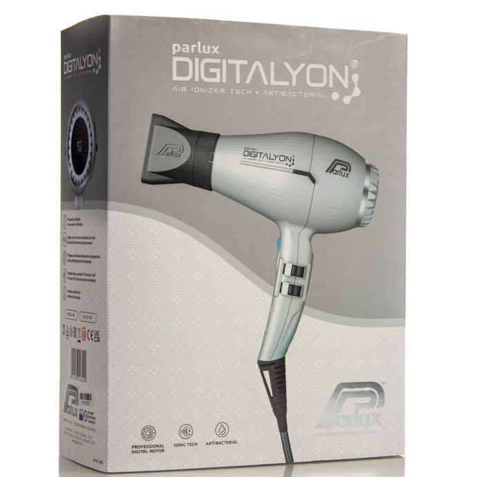 Parlux Digitalyon Hair Dryer Silver