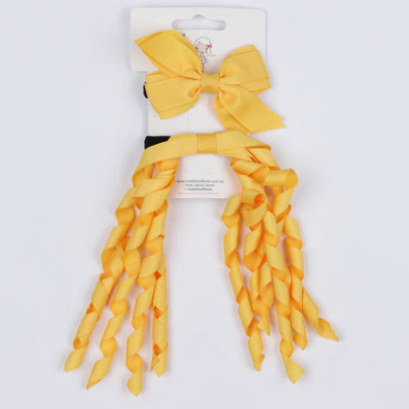 Mad About Bows Mini Pinwheel & Korker Yellow gold Pack