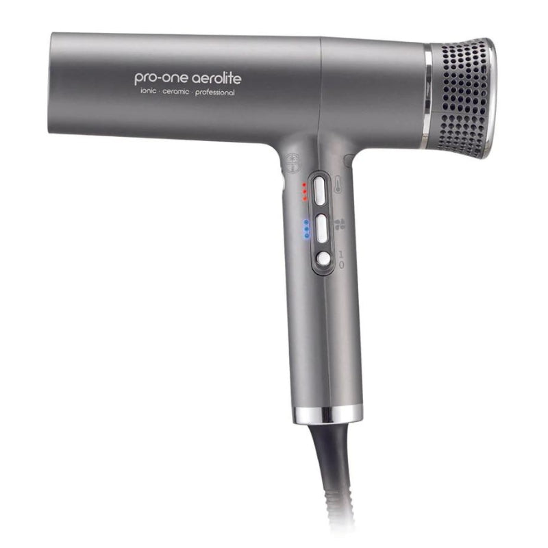 Pro-One Aerolite Ionic Ceramic Professional Dryer - Titanium