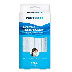 Protech Face Masks 6pc Pack