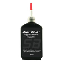 Load image into Gallery viewer, Silver Bullet Clipper/Trimmer Blade Oil 120ml