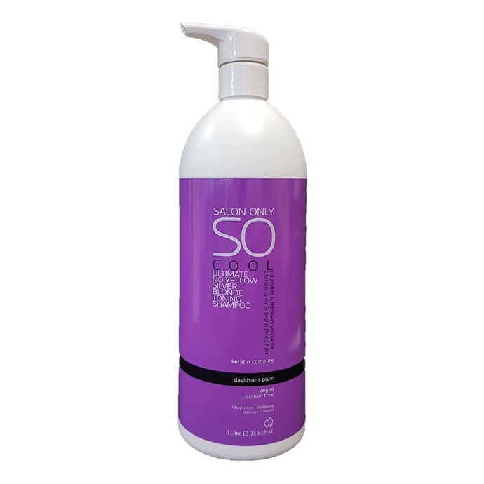 Salon Only Cool Ultimate Silver Blonde Shampoo 1 Litre