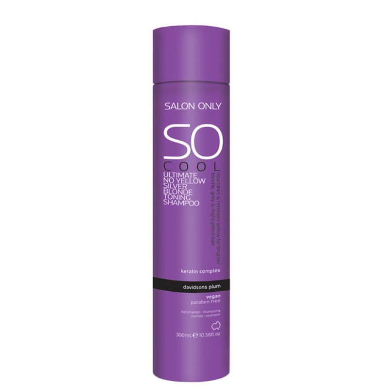 Salon Only Cool Ultimate Silver Blonde Shampoo 300ml