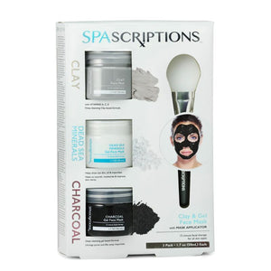 SPA Clay DeadSea Charcoal Mask