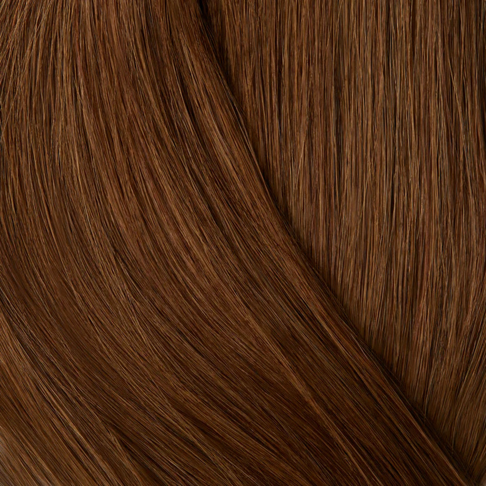 Showpony 14' Human Hair Skin Weft Tape 7AG Cinnamon