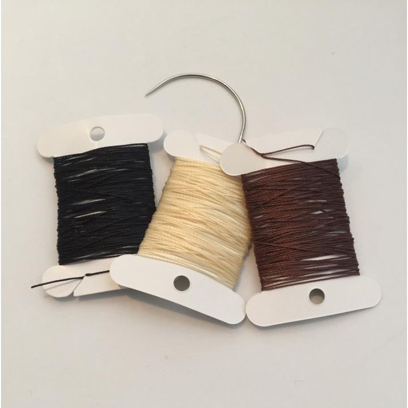 Showpony Needle & Marine Grade Weft Thread 6 Metres Brown