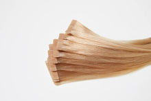 Load image into Gallery viewer, Showpony Human Hair 20" Tape Extensions 11NG Silver Blonde 10pk