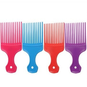 S Smart Afro Comb Ass Colours