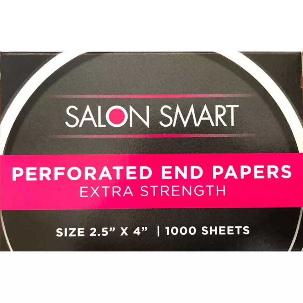 Salon Smart Professional Perforated End Papers Extra Strength 1000 Sheets