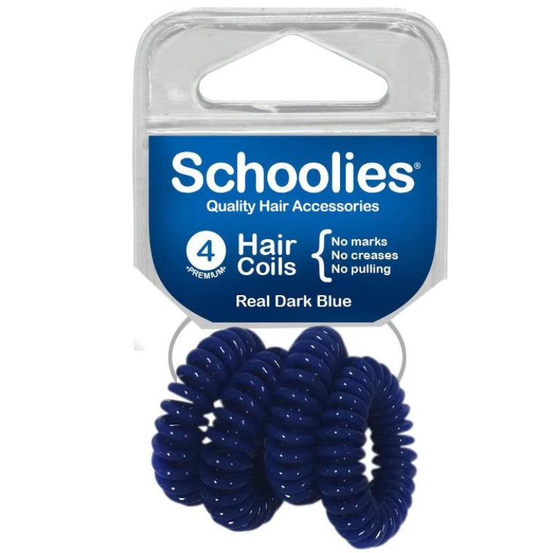 Schoolies Hair Coil Dark Blue