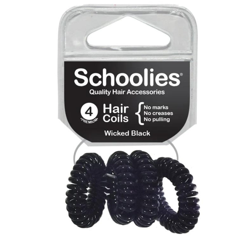 Schoolies Hair Coil 4 pieces - Wicked Black