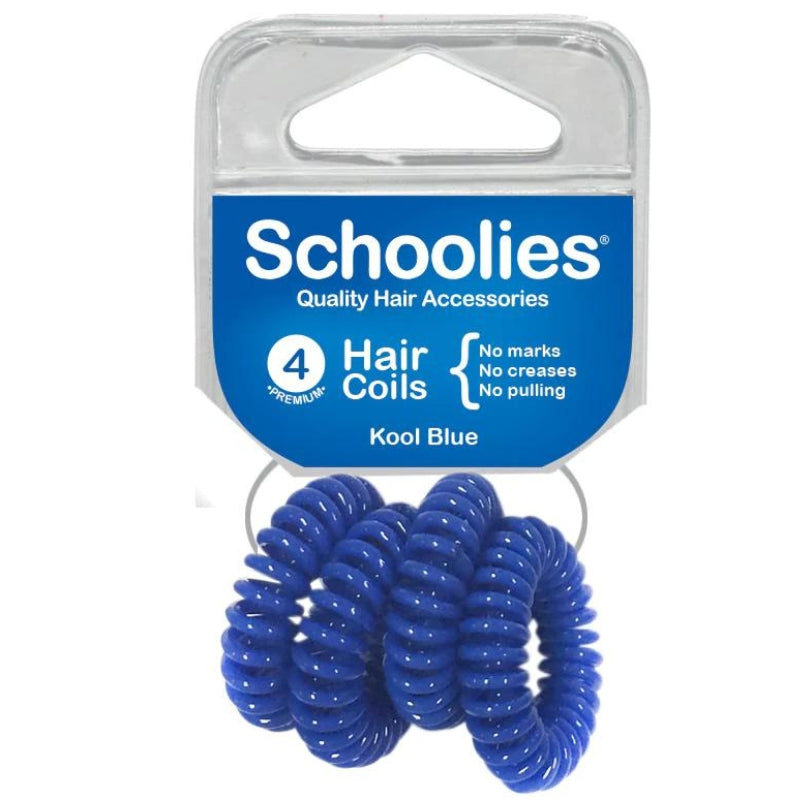 Schoolies Hair Coil Kool Blue