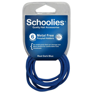 Schoolies MF Ponytail Drk Blue