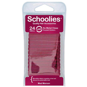 Schoolies MF Tubes Maroon 24pc