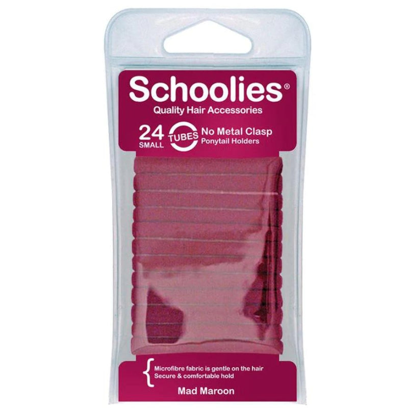 Schoolies Metal Free Tubes 24 pieces - Mad Maroon