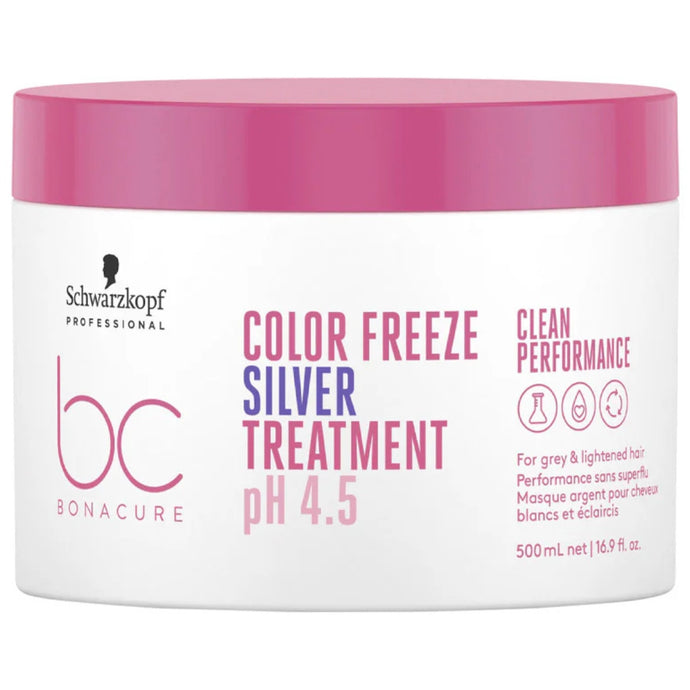 Schwarzkopf Bona Cure Clean Performance PH 4.5 Color Freeze Silver Treatment 500ml