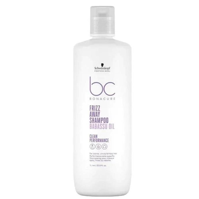 Schwarzkopf Bona Cure Clean Performance Frizz Away Shampoo 1 Litre