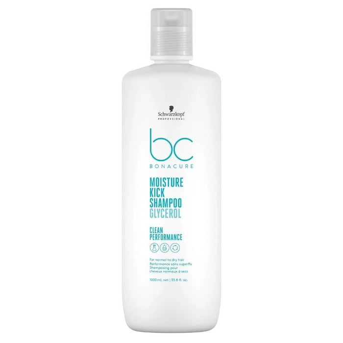 Schwarzkopf Bona Cure Clean Performance Moisture Kick Shampoo 1000ml