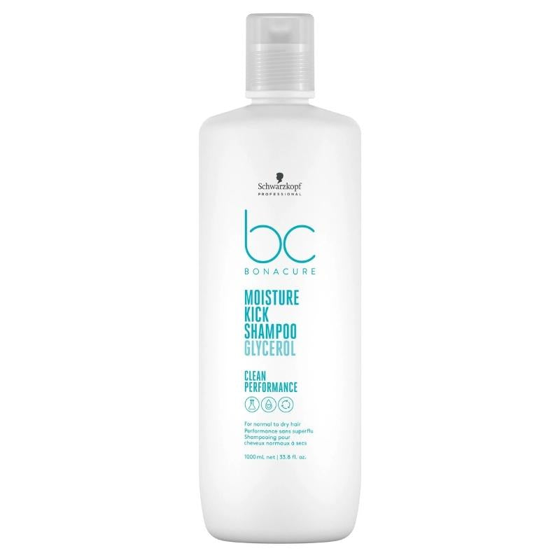 Schwarzkopf Bona Cure Clean Performance Moisture Kick Shampoo 1000ml