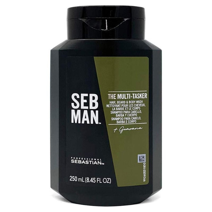 Seb Man The Multi-Tasker 3 In 1 Beard, Hair & Body Wash 250ml