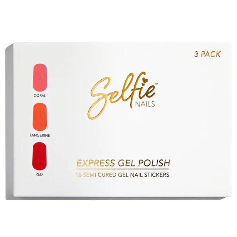 Selfie Nails Express Gel Coral