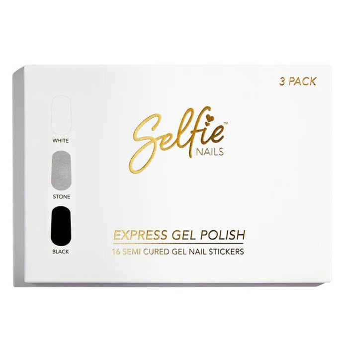 Selfie Nails Express Gel White