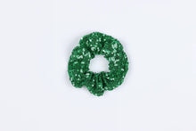 Load image into Gallery viewer, Mad About Bows Sparkle Scrunchie Green