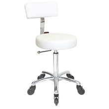 Load image into Gallery viewer, Sprint Stool White Chrome CC