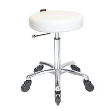 Load image into Gallery viewer, Turbo Stool White Chrome CC