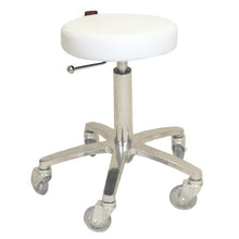 Load image into Gallery viewer, Turbo Stool White Chrome