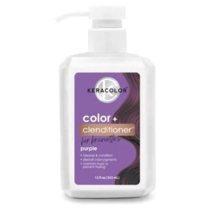 Keracolor Color Clenditioner For Brunettes Purple 355ml