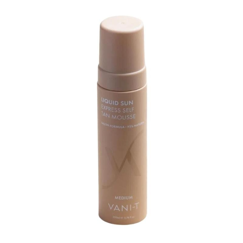 Vani-T Liquid Sun Express Self Tan Mousse - Medium 200ml