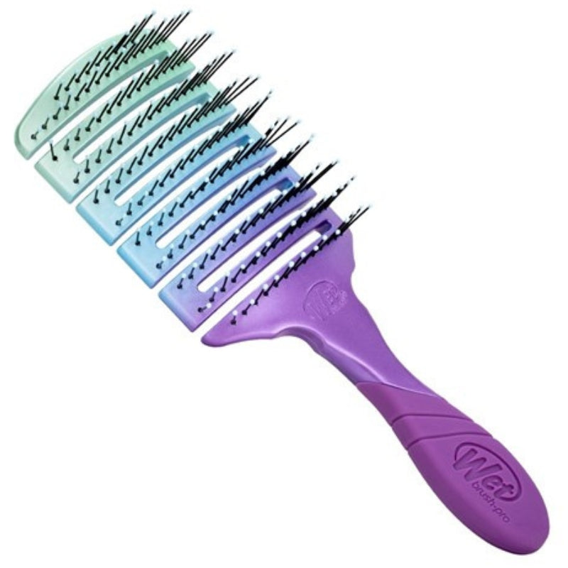 Wetbrush Pro Flex Dry Bold Ombre Paddle Teal