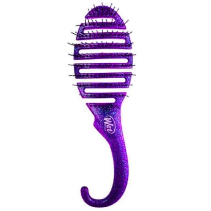 Wet Brush Shower Detangler - Purple Glitter