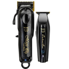 Load image into Gallery viewer, Wahl Black Magic Clipper &amp; Black Detailer Lithium Combo - Ltd Edition