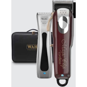 Wahl Magic Clipper & Beret Trimmer in Black and Gold Case