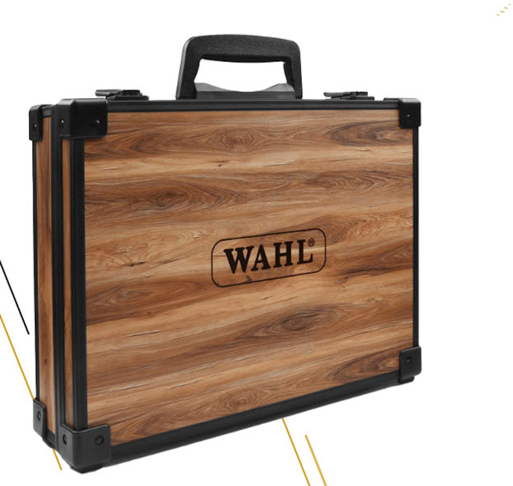 Wahl Wooden Box Size Case