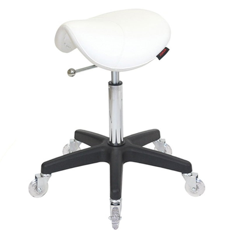 Stool-Saddle (No Back) White