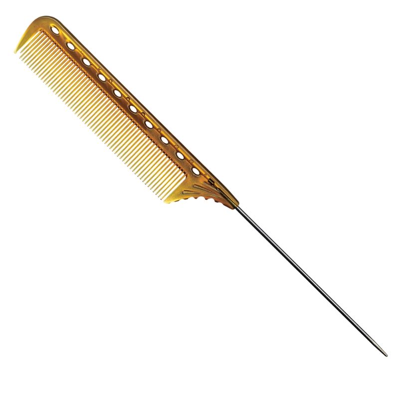 YS Park 102 Pin Tail Comb Camel