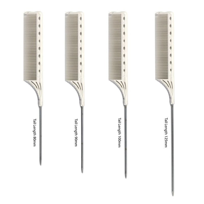 YS Park 182 Semi- Fine Teeth Thick Pin Tail Comb - 80mm