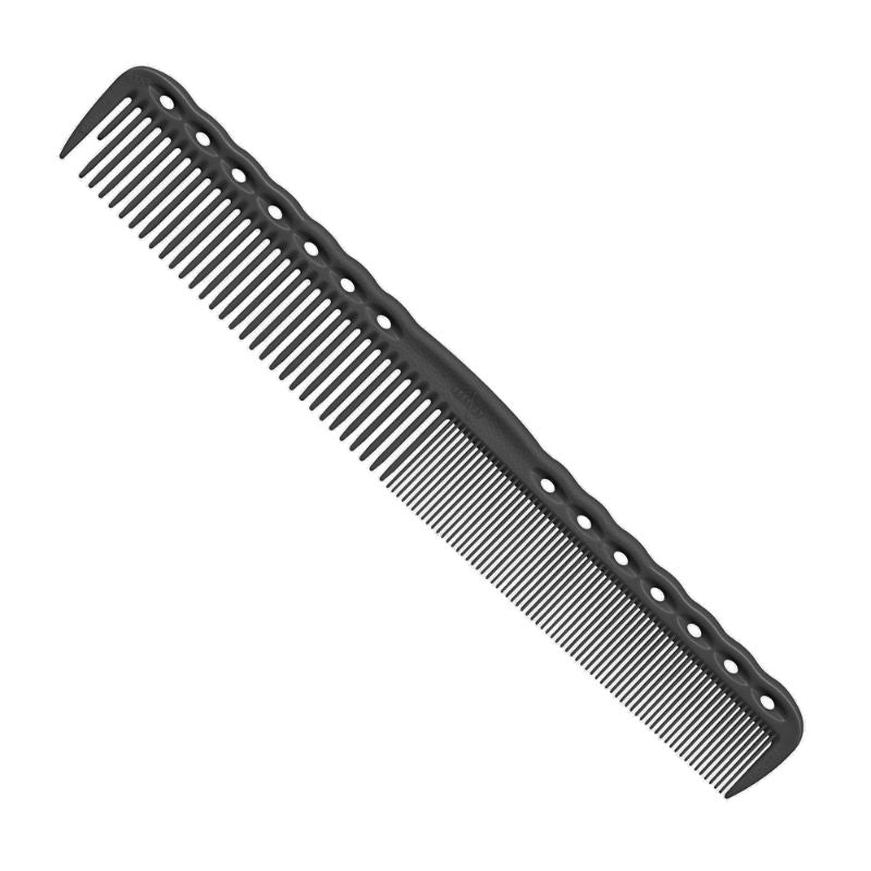 YS Park 334 Basic Cutting Comb with Grip Black