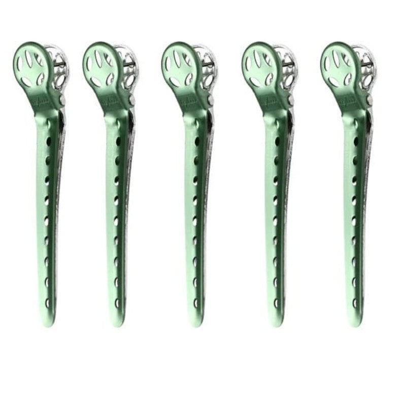 YS Park Large Clips 5pk Green