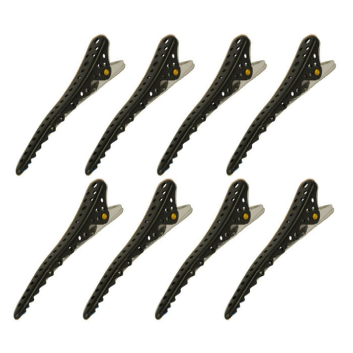 YS Park Shark Clips Black 8pk