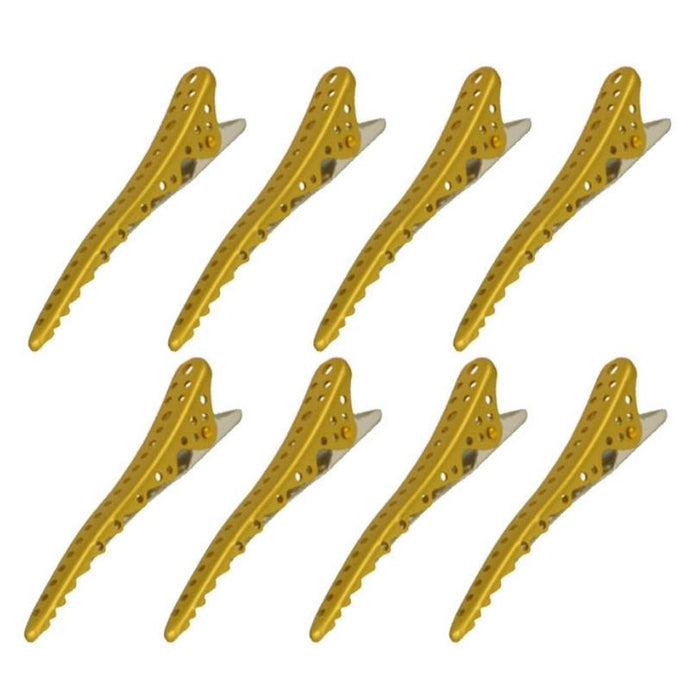 YS Park Shark Clips Gold 8pk